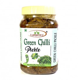 Gangawat Green Chilli Pickle   Plastic Jar  1 kilogram